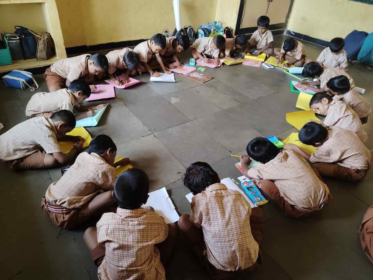 Circle drawing activity