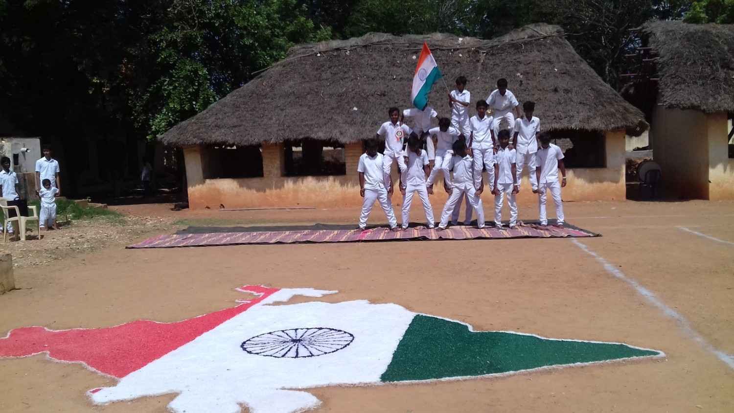 Independence Day celebration at Vidyalaya